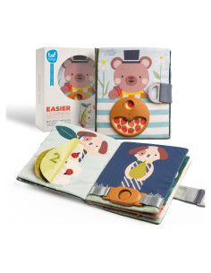 Libro Ocupado Taf Toys Montessori 1-3 Años - Actividades Interactivas