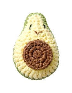 Sonajero de Ganchillo Chippi & Co Aguacate para Bebés