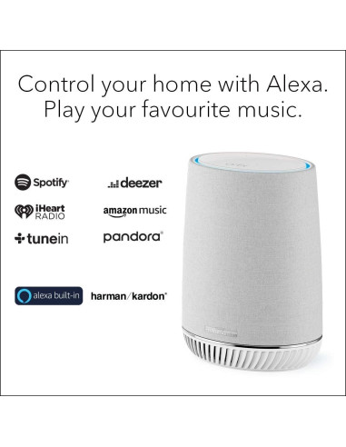 NETGEAR Orbi Voice RBS40V Altavoz Inteligente y Extensor WiFi Mesh