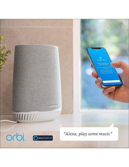 NETGEAR Orbi Voice RBS40V Altavoz Inteligente y Extensor WiFi Mesh