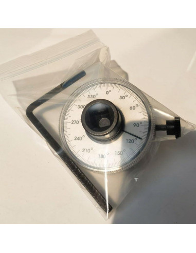 Llave de Torque 1/2" BUBUCAM con Medidor de Ángulo 360