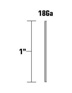 Clavos Metabo HPT 1" x 18 Calibre Galvanizados 1000 Pzas 2