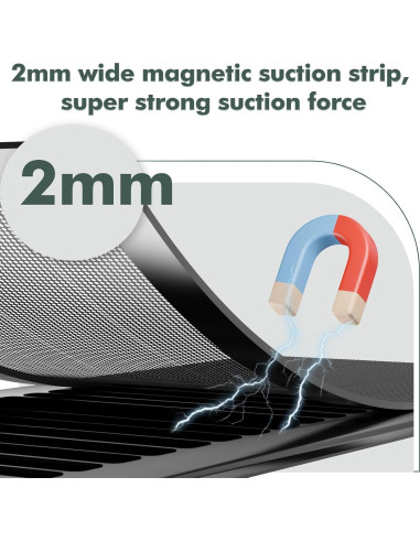 Cubiertas de Ventilación Magnéticas ACNOYEL 4.3"x10.4" - Paquete de 6