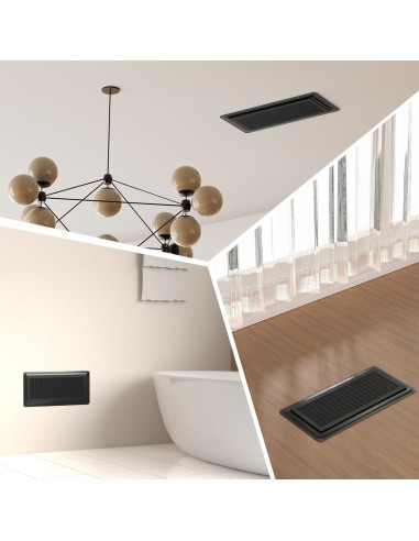 Cubiertas de Ventilación Magnéticas ACNOYEL 4.3"x10.4" - Paquete de 6