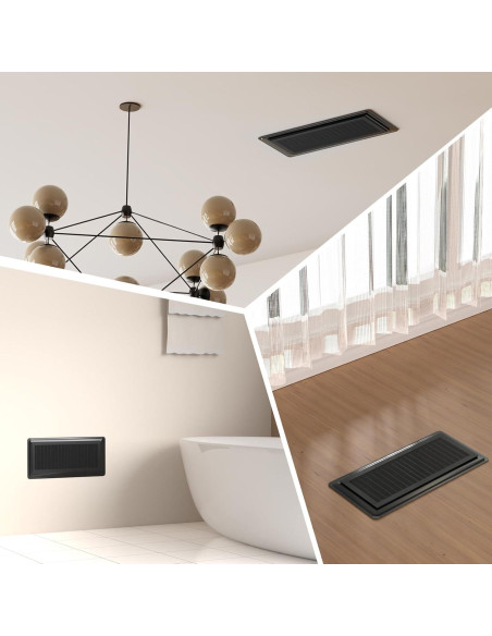 Cubiertas de Ventilación Magnéticas ACNOYEL 4.3"x10.4" - Paquete de 6