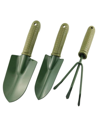 Herramienta de Jardín 3 en 1 SPDTECH - Pala y Rastrillo