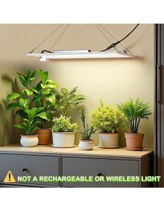 Luz de Crecimiento para Plantas Yadoker 100W con 540 LEDs 2