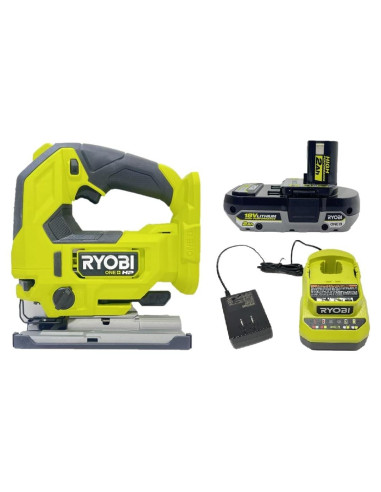 Sierra de Calar Inalámbrica RYOBI 18V HP con Batería y Cargador