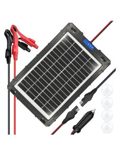 Cargador Solar 10W 12V WININMETA MPPT para Coche y Barco