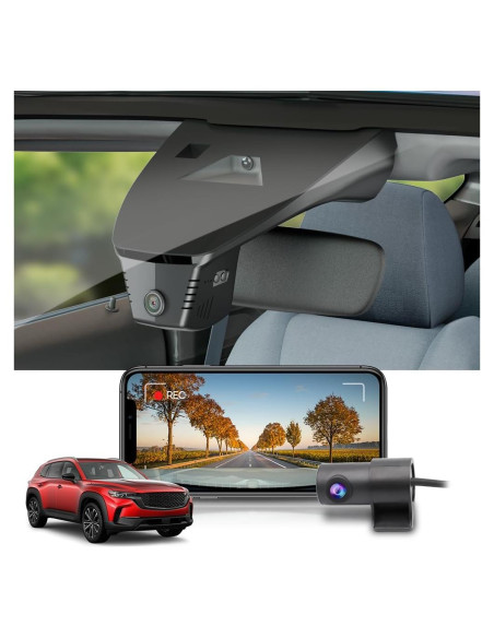 Cámara de Salpicadero Fitcamx HD2-6607 4K+1080P para Mazda CX-50