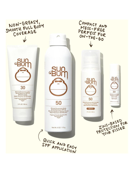 Loción Solar Mineral SPF 50 Sun Bum 85 ml - Hidratante