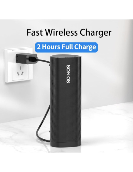 Cargador Inalámbrico Magnético ROUNKIN para Sonos Roam SL