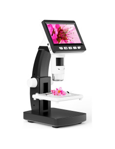 Microscopio Digital LCD CIMELR 4.3" 50X-1000X USB con LED