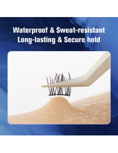 Grupos de Pestañas Autoadhesivas GOLLEE 72PCS D Curl Natural 2