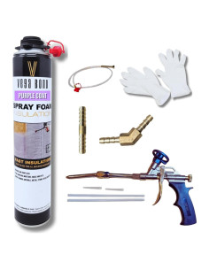Espuma de Aislamiento Vega Bond SF001 0.82 L con Pistola