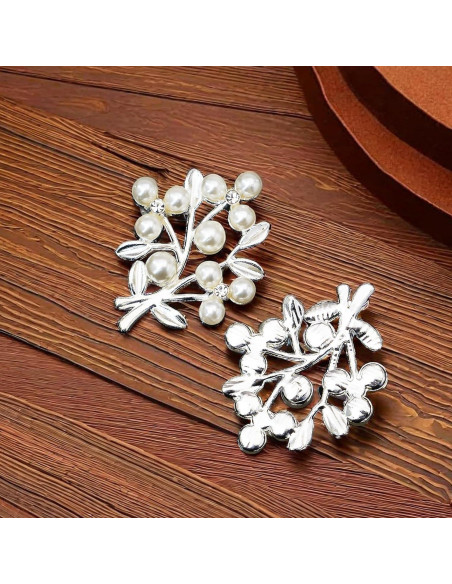 36 Piezas Adorno de Hoja con Rhinestone Oro Rodvanvo