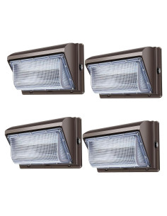 Luz de Pared LED 120W LEDMO con Fotocélula - 4 Paquete