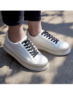 Cordoneras Elásticas Sin Nudos para Zapatillas - Negro 2