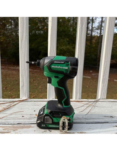 Destornillador de Impacto Inalámbrico Metabo HPT 18V WH18DEXQ4