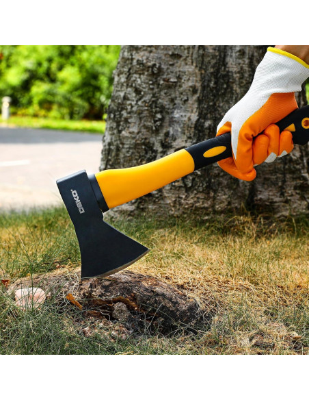 Hacha DEKOPRO 600g con Mango Antideslizante para Acampar