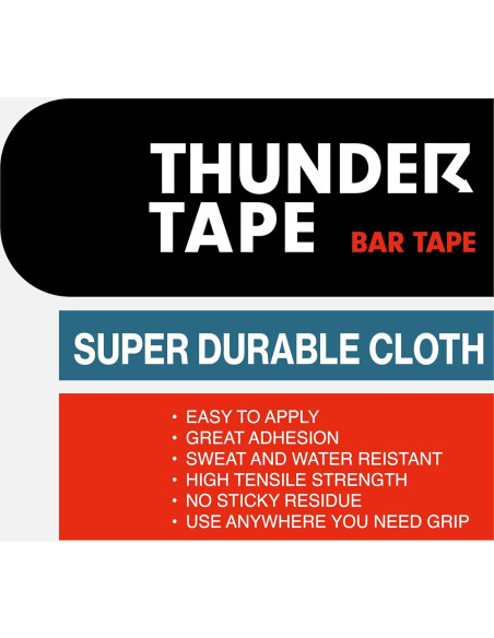 Cinta de Agarre Táctica Thunder Tape - 2 Rollos Camuflaje 1" x 18.29 m