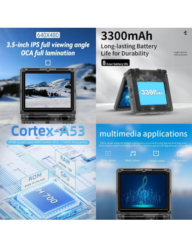 Consola de Juego Portátil Anbernic RG35XXSP 64GB Pantalla 3.5"