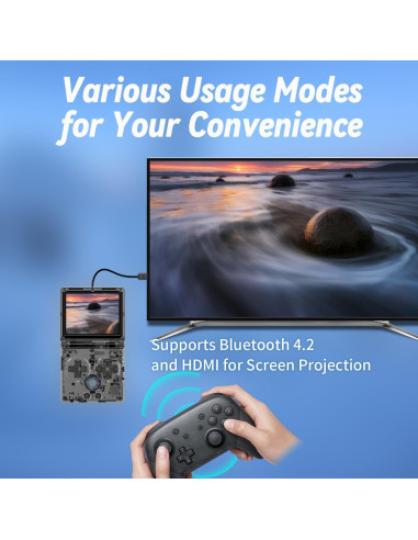 Consola de Juego Portátil Anbernic RG35XXSP 64GB Pantalla 3.5"