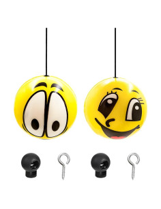 2 PCS Ayudas de Estacionamiento Gasedin Ojos Grandes Amarillo