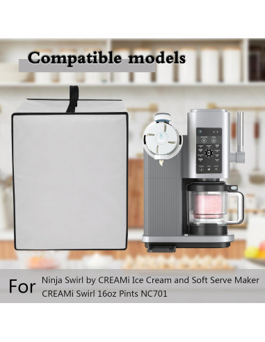Cubierta Impermeable para Máquina de Helados Ninja CREAMi 701