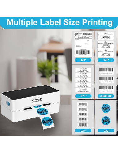 Impresora de Etiquetas Térmicas LabelRange BT620 4x6" 300 DPI