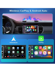 Estéreo de Coche Vexidura MAO7032W Doble Din 7" Bluetooth 5.2 2