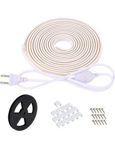 Tira de Luz LED Impermeable 5m COB 6000K Blanco Frío 2