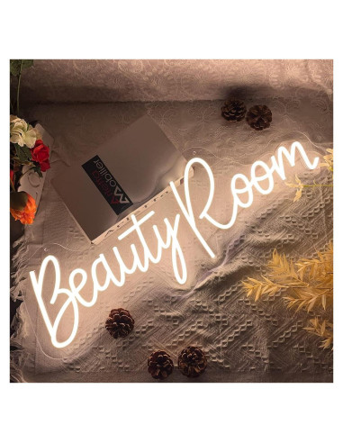 Cartel de Neón LED Personalizado ZPLNOSIN 40x14.4cm Blanco Cálido