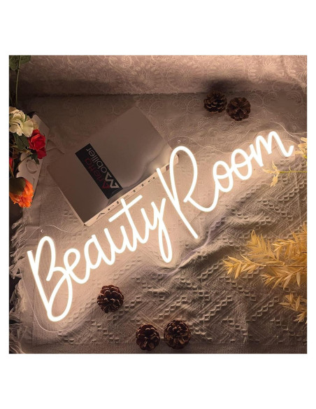 Cartel de Neón LED Personalizado ZPLNOSIN 40x14.4cm Blanco Cálido Cartel de Neón LED Personalizado ZPLNOSIN 40x14.4cm Blanco Cálido