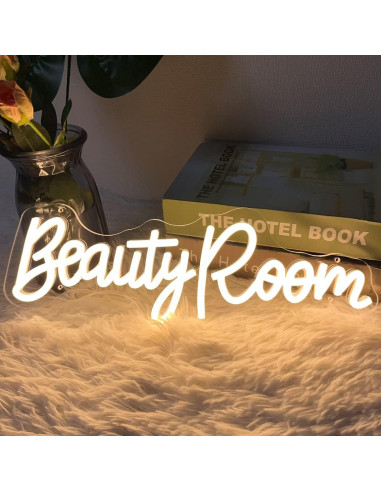 Cartel de Neón LED Personalizado ZPLNOSIN 40x14.4cm Blanco Cálido