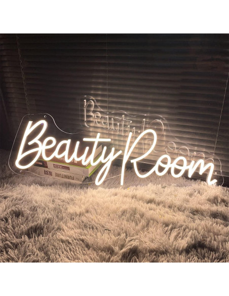 Cartel de Neón LED Personalizado ZPLNOSIN 40x14.4cm Blanco Cálido Cartel de Neón LED Personalizado ZPLNOSIN 40x14.4cm Blanco Cálido