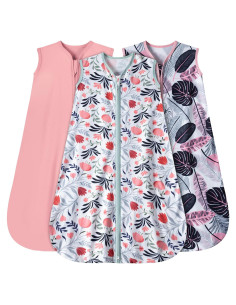 Saco de Sueño para Bebé 0-6 Meses 100% Algodón Cremallera 2 Vías