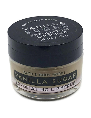 Exfoliante de Labios de Azúcar de Vainilla Bath & Body Works 15 g