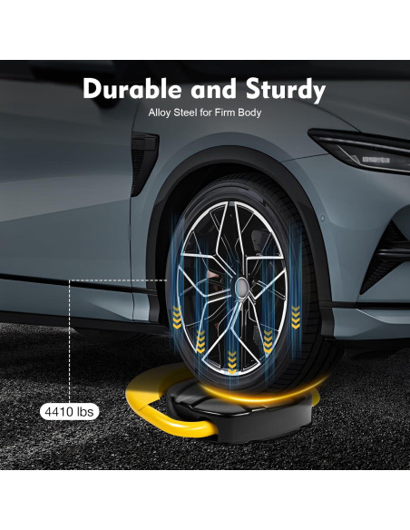 Cerradura de Estacionamiento LyeXD con Control Remoto 20M