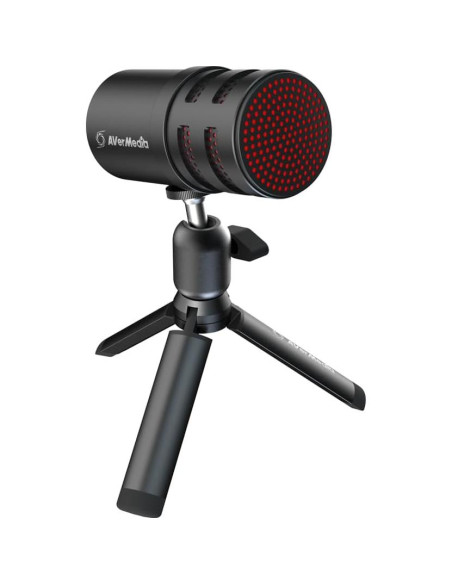 Micrófono USB AVerMedia FLEXI go para Streaming y Podcasting