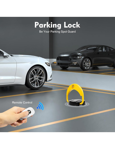 Cerradura de Estacionamiento LyeXD con Control Remoto 20M