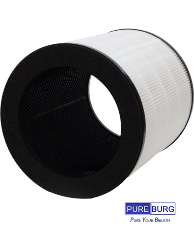 Filtro de Reemplazo PUREBURG AP-T200FL H13 HEPA para Purificador