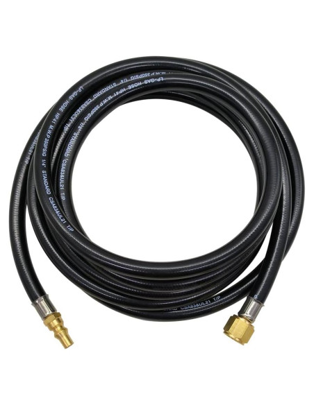 Manguera de Propano 12FT Hooshing con Conector 3/8" Femenino