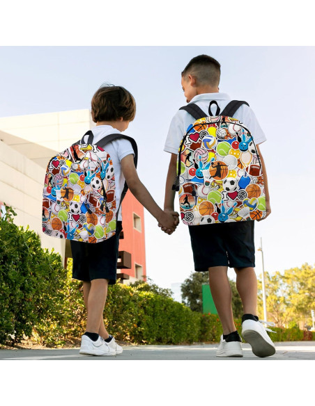 Mochila Escolar Deportiva ROVOZAR 41x31x10 cm para Niños