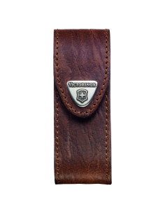 Funda de Cuero Victorinox para Cuchillos de Bolsillo Marrón
