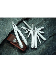 Funda de Cuero Victorinox para Cuchillos de Bolsillo Marrón 2