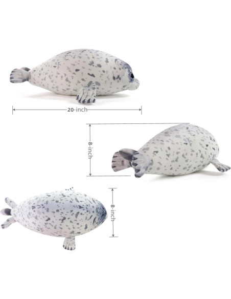 Juguete de Peluche Foca Sew Butiful 30.48 cm Suave y Abrazable