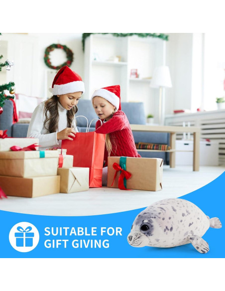 Juguete de Peluche Foca Sew Butiful 30.48 cm Suave y Abrazable