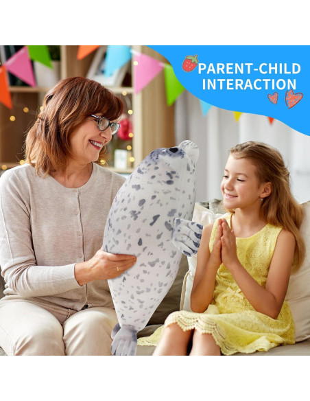 Juguete de Peluche Foca Sew Butiful 30.48 cm Suave y Abrazable