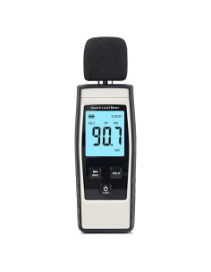 Medidor de Decibelios Digital XinJiaYi 30-130 dB(A) Gris